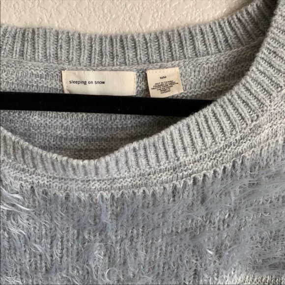Sleeping on Snow Anthropologie Nuvola Sweater Sz M Wool Blend - Picture 7 of 8